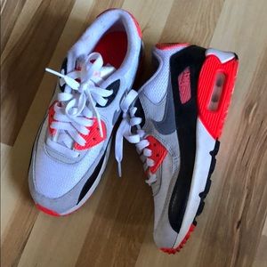 Nike Shoes - Nike Airmax 90 infrareds sz 3.5Y fits 5.5 women Nike Shoes - Nike Airmax 90 infrareds sz 3.5Y fits 5.5 women